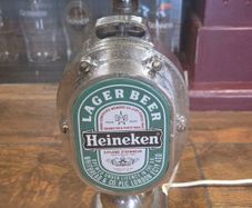 Rare 70's Heineken beer tap