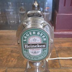 Rare 70's Heineken beer tap