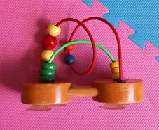 Bead maze, Roller coaster toys