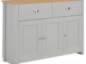 Sideboard Grey 112x35x81 cm