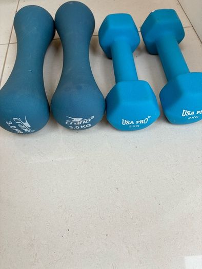 Dumbbells Set of 2 & 3 kg