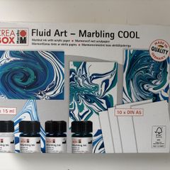 Marabu Crea Box M Fluid Art Marbling Cool kit