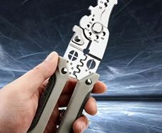 Carbon Steel Wire Strippers, Multi-Functional Electrician'S Tool, new, unopened.