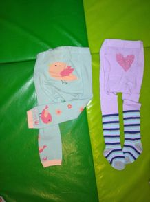 Tights and leggings 12-18 new