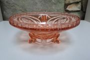 Vintage pink glass bowl