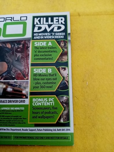 Xbox world 360 Killer dvd three hours of xbox 360 360