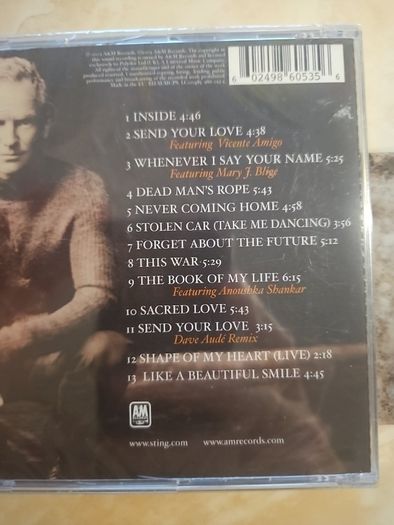 Sting CD  - Sacred Love  (NEW)