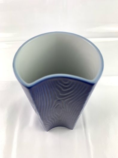Rare Retro cobalt Blue Hutschenreuther vase
