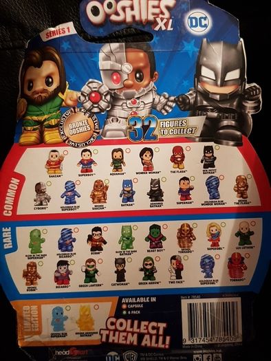 ooshies xl DC 6 pack