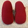 Baby girl shoes Burgundy Wedoble Image 2