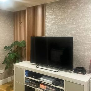 Wall Panelling - Slat Wall Panel Oak 290x16.8cm