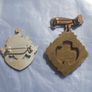 ROYAL MASONIC INSTITUTION FOR GIRLS school (RMIG) - two vintage enamelled Steward badges 1958 & 1966 Image 4