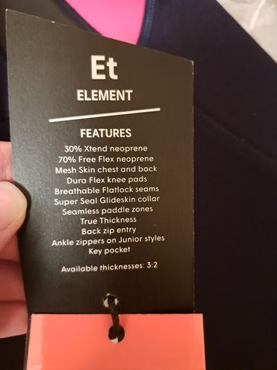 Brand new Wetsuit C Skins with tags attached