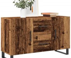 Sideboard Old Wood 100x36x60 cm Engineered Wood
