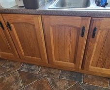Solid oak kitchen