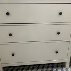 Hemnes Ikea Chest of 3 drawers white