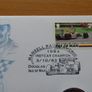 Nigel Mansell F1 Champion 1992 Isle of Man 2 pounds 1993 coin & stamp cover fdc Image 3