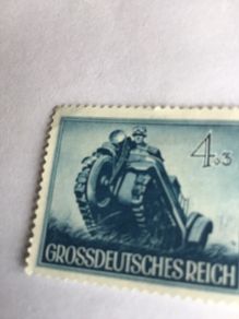 Genuine WW2 German 3rd Reich Stamp