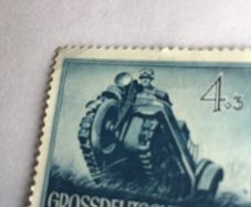Genuine WW2 German 3rd Reich Stamp