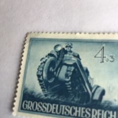 Genuine WW2 German 3rd Reich Stamp