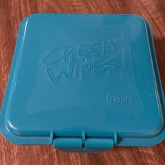 Empty Cheeky Wipes box