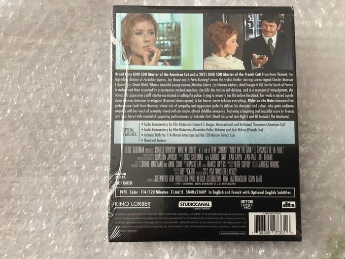 Riders on the Rain 4K  Charles Bronson