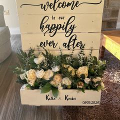 Wedding welcome sign