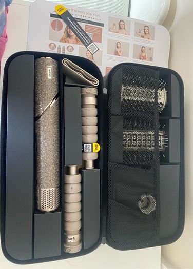 Shark FlexStyle 5-in-1 Air Styler & Hair Dryer Gift Set | HD446JSUK | Champagne Sparkle