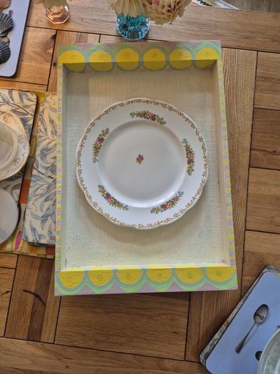 Hand Painted Tray