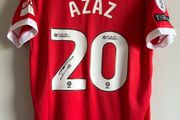 Signed Finn Azaz jersey
