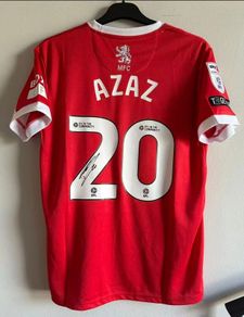 Signed Finn Azaz jersey