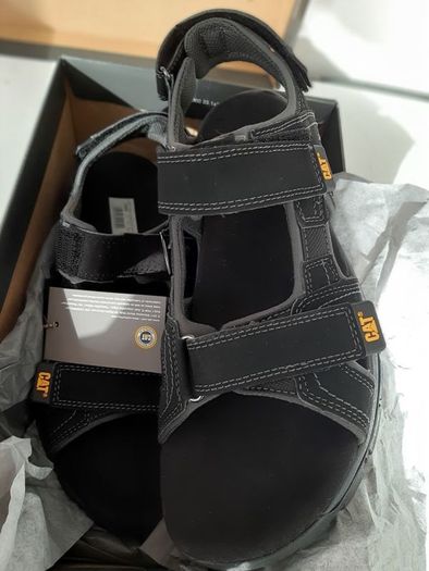 New sandles black caterpillar in box