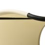Double Sun Lounger with Canopy Textilene Cream Image 4