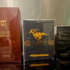 Brand New Fragrance Bundle - Liquid Brun Limited Edition - Spectre Ghost - Qaed Al Fursan