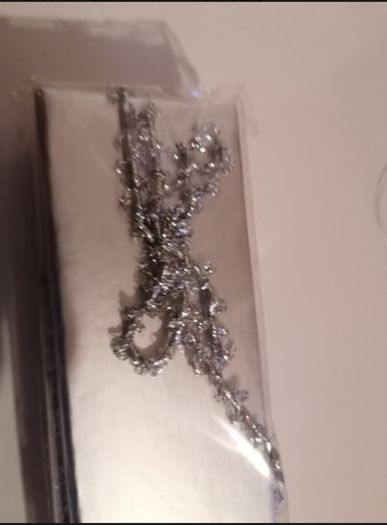 New - Silver Gift box