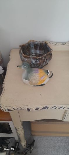 vintage 1960s french butter dish