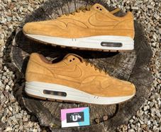 Premium Nike Air Max 1 Flax Suede