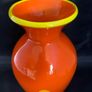 Retro art glass vase Image 5