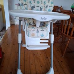 Adjustable high chair for baby
