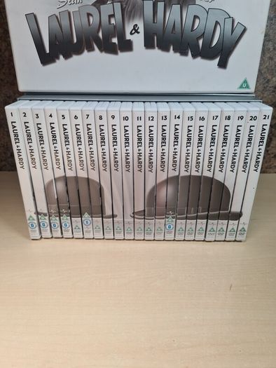 Dvd Laurel And Hardy The Collection 21 Disc Boxset