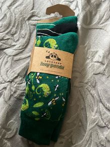 sockshop lazy panda pure natural bamboo socks