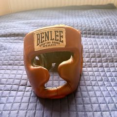 Boxing Headguard Vintage Leather Headguard