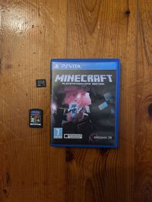 Minecraft for ps vita + 8 gb memory card