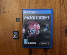 Minecraft for ps vita + 8 gb memory card