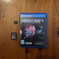 Minecraft for ps vita + 8 gb memory card