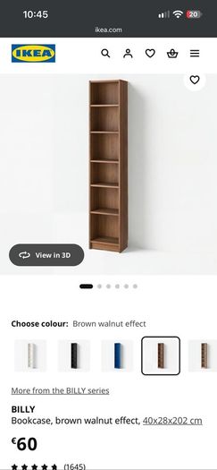 Ikea Billy Bookcases