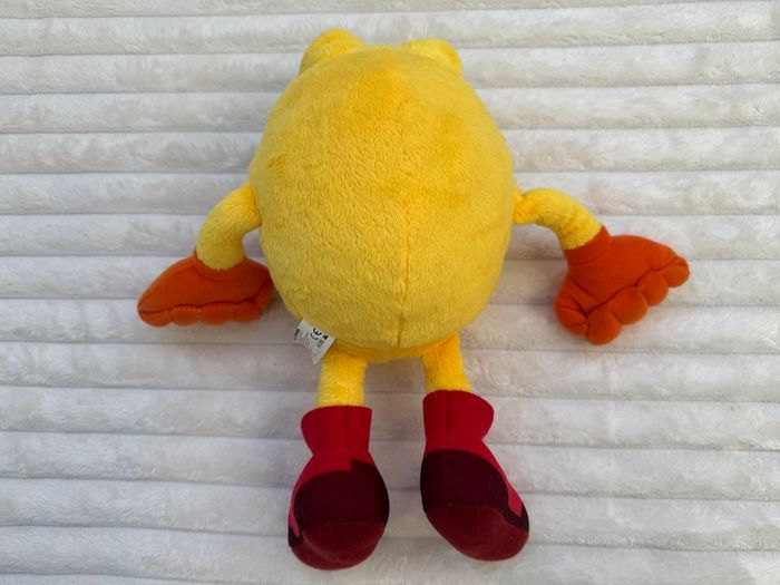 Pac Man Pacman Namco  approx. 12 Soft Plush Ghostly Adventures Bandai 2012 Used Please see pictures