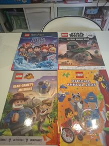Lego Books Annuals Magazines Sticker book