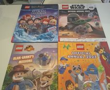 Lego Books Annuals Magazines Sticker book