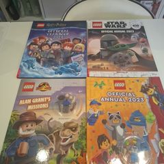 Lego Books Annuals Magazines Sticker book